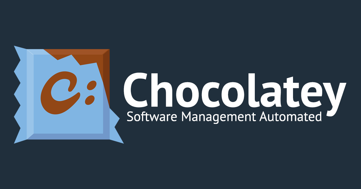 Chocolatey - The package manager for Windows
